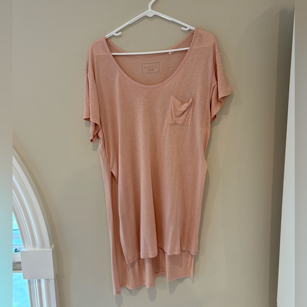 Nollie Light Pink Short Sleeve Tee